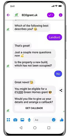 Unlocking Leads for Eco Grant UK with a Chatbot